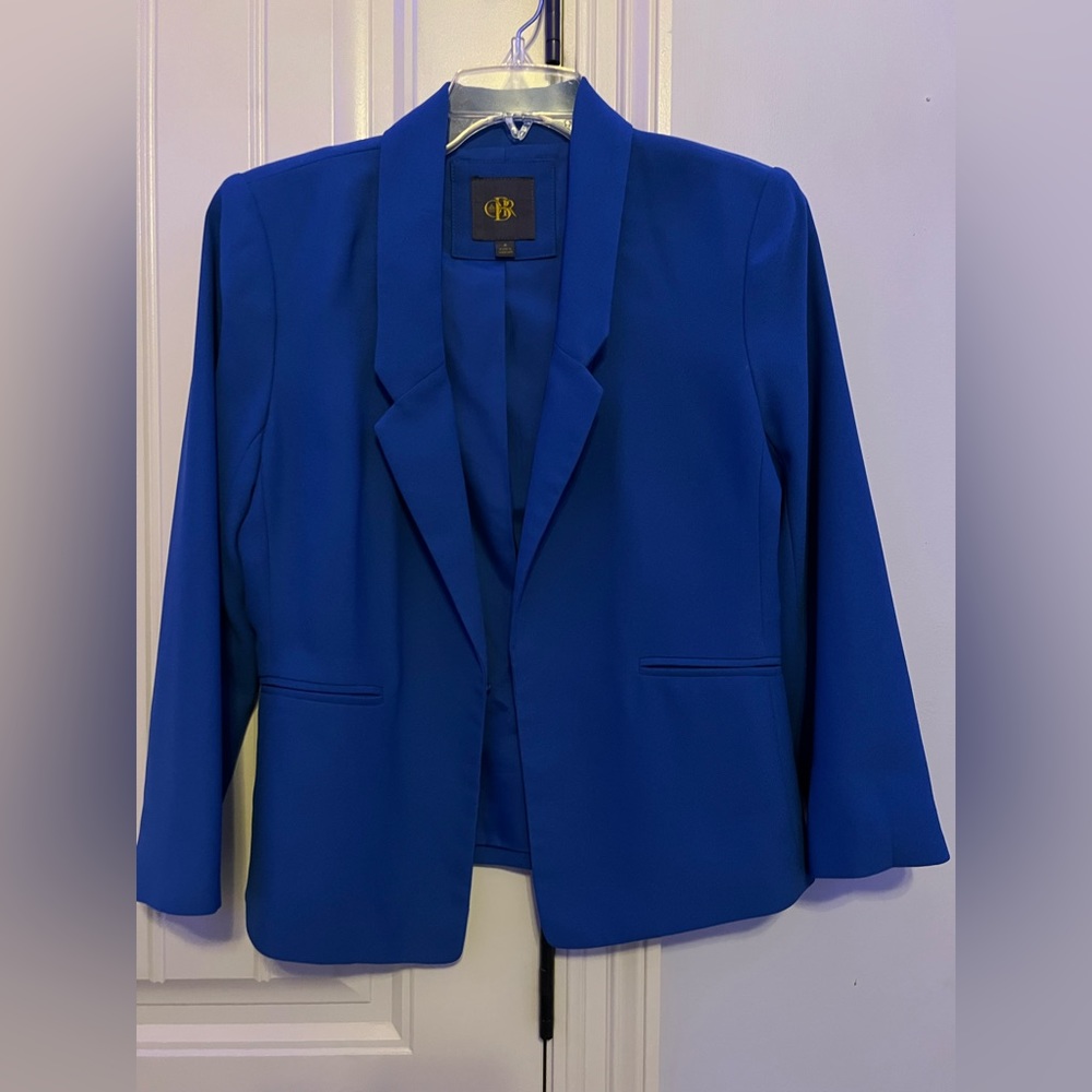 Banana republic collection women’s royal blue suit blazer size s small